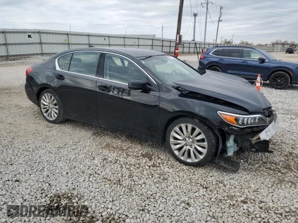 ✅ 2014 Acura RLX Advance • VIN: JH4KC1F99EC002877 • Lot: 92985435. Listed on Copart with 53,183 mi. Free auction sales archive from the USA and detailed vehicle history report at DreamBid. Image 4.