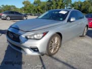 ✅ 2019 Infiniti Q50 Sport • VIN: JN1EV7APXKM516649 • Lot: 43678497. Listed on IAAI with 67,313 mi. Free auction sales archive from the USA and detailed vehicle history report at DreamBid. Image 2.