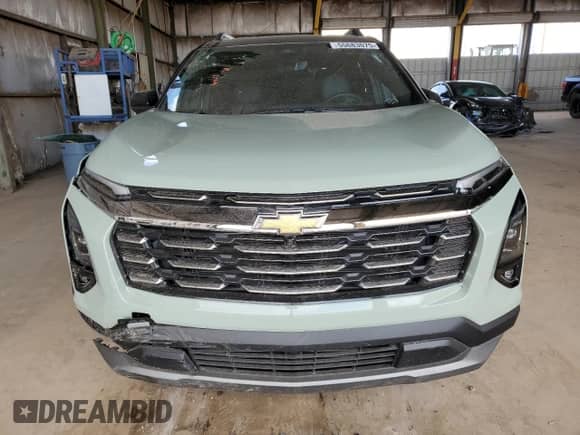 2025 Chevrolet Equinox FWD LT с VIN 3GNAXHEG1SL113912, выставлен на аукционе Copart как лот 55683075 с пробегом 5 577 миль миль и Списание • Salvage title. История ставок и продаж доступна на DreamBid. Изображение 5.