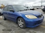 ✅ 2004 Honda Civic VP • VIN: 2HGES16324H638289 • Lot: 81854505. Listed on Copart with 124,141 mi. Free auction sales archive from the USA and detailed vehicle history report at DreamBid. Image 4.