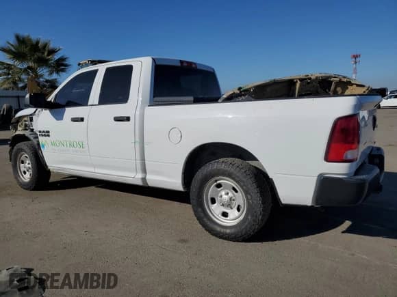 2019 Ram 1500 Express with VIN 1C6RR7FG4KS541822, listed as a Copart auction lot 88584925 with 143,538 mi miles and Salvage title. Bid and sale history available at DreamBid. Image 2.