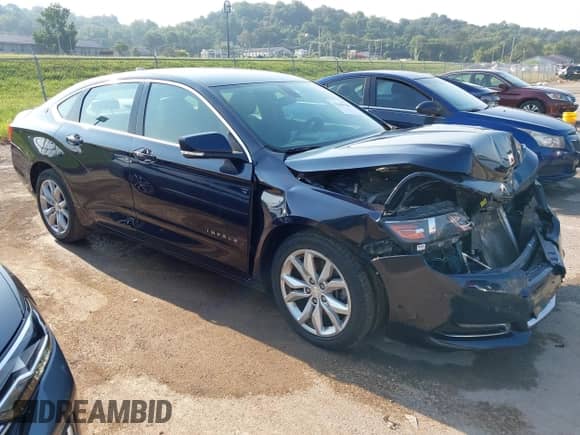 2018 Chevrolet Impala LT with VIN 2G1105S36J9151093, listed as a IAAI auction lot 43010708 with 115,243 mi miles and . Bid and sale history available at DreamBid. Image 1.