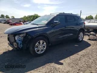 2019 Chevrolet Blazer with VIN 3GNKBGRS1KS675228, listed as a Copart auction lot 56191905 with Not provided miles and Salvage title. Bid and sale history available at DreamBid. Image 1.