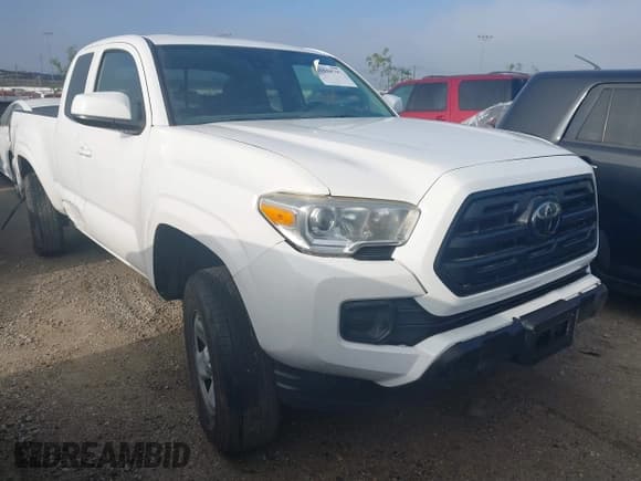 ✅ 2019 Toyota Tacoma SR • VIN: 5TFSX5EN0KX066774 • Lot: 41534797. Listed on IAAI with 153,172 mi. Free auction sales archive from the USA and detailed vehicle history report at DreamBid. Image 1.