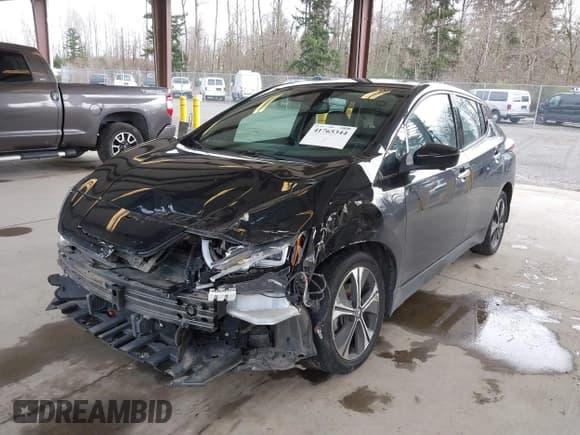 ✅ 2020 Nissan LEAF SL Plus • VIN: 1N4BZ1DP7LC304057 • Lot: 41765344. Listed on IAAI with 43,134 mi. Free auction sales archive from the USA and detailed vehicle history report at DreamBid. Image 2.
