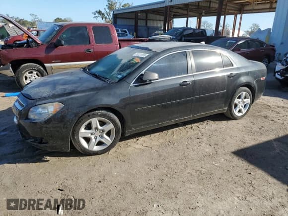 ✅ 2012 Chevrolet Malibu 1LS • VIN: 1G1ZB5E01CF375493 • Lot: 76331974. Listed on Copart with Not provided. Free auction sales archive from the USA and detailed vehicle history report at DreamBid. Image 1.