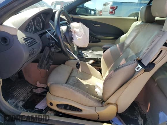 ✅ 2005 BMW 6 Series 645Ci • VIN: WBAEK734X5B325612 • Lot: 68394674. Listed on Copart with Not provided. Free auction sales archive from the USA and detailed vehicle history report at DreamBid. Image 7.