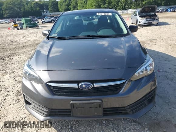 ✅ 2021 Subaru Impreza • VIN: 4S3GKAB6XM3600285 • Lot: 65210205. Listed on Copart with 63,373 mi. Free auction sales archive from the USA and detailed vehicle history report at DreamBid. Image 5.