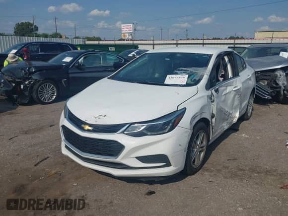 2017 Chevrolet Cruze LT with VIN 1G1BE5SM0H7151987, listed as a IAAI auction lot 43077375 with 116,298 mi miles and . Bid and sale history available at DreamBid. Image 2.