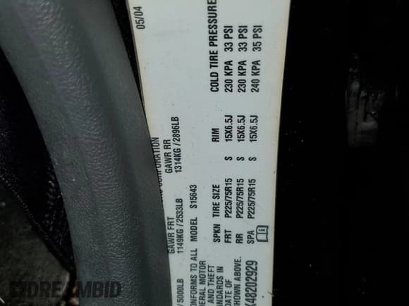 ✅ 2004 Chevrolet Colorado 1SB LS Z85 • VIN: 1GCCS136X48202929 • Лот: 57286695. Опубликован ранее на Copart с пробегом 137 423 миль. Бесплатный доступ к архиву аукционных продаж из США и подробный отчёт об истории автомобиля на DreamBid. Изображение 12.