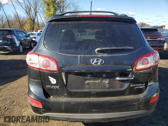 2011 Hyundai Santa Fe Limited with VIN 5XYZKDAGXBG062460, listed as a Copart auction lot 90709335 with 188,168 mi miles and Clean title. Bid and sale history available at DreamBid. Image 6.