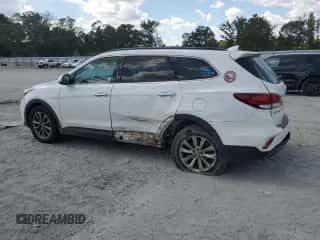 2017 Hyundai Santa Fe SE with VIN KM8SM4HF4HU169791, listed as a Copart auction lot 80722905 with 161,701 mi miles and Salvage title. Bid and sale history available at DreamBid. Image 2.