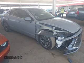 2024 Hyundai Sonata Limited with VIN KMHL54JJ5RA087717, listed as a IAAI auction lot 42616511 with 12,530 mi miles and . Bid and sale history available at DreamBid. Image 1.