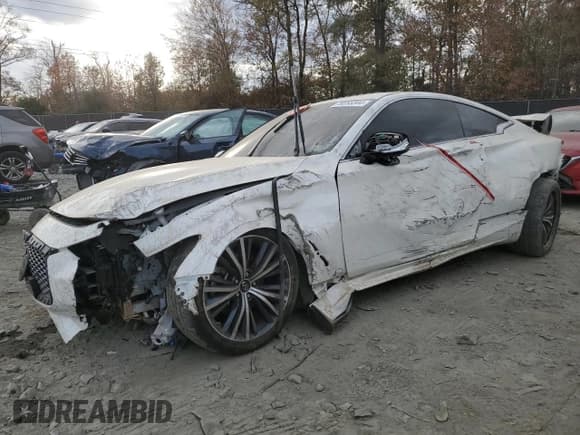 ✅ 2022 Infiniti Q60 Luxe • VIN: JN1EV7KLXNM630151 • Лот: 79255344. Опубликован ранее на Copart с пробегом 16 880 миль. Бесплатный доступ к архиву аукционных продаж из США и подробный отчёт об истории автомобиля на DreamBid. Изображение 1.