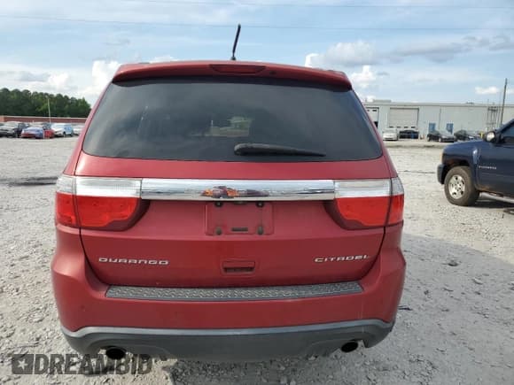 ✅ 2011 Dodge Durango Citadel • VIN: 1D4SD5GT5BC592817 • Lot: 55237575. Listed on Copart with 179,845 mi. Free auction sales archive from the USA and detailed vehicle history report at DreamBid. Image 6.