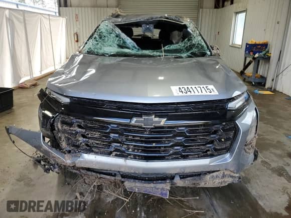 2025 Chevrolet Equinox FWD LT с VIN 3GNAXHEG2SL149480, выставлен на аукционе Copart как лот 43411715 с пробегом 5 226 миль миль и На запчасти • Non repairable. История ставок и продаж доступна на DreamBid. Изображение 5.