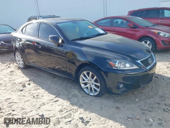 ✅ 2012 Lexus IS 250 • VIN: JTHCF5C26C5058805 • Lot: 42079471. Listed on IAAI with 121,647 mi. Free auction sales archive from the USA and detailed vehicle history report at DreamBid. Image 1.