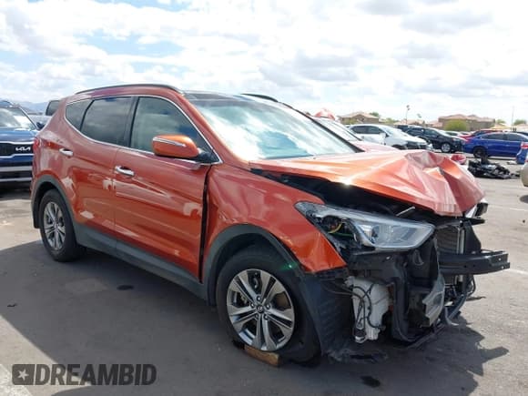 ✅ 2014 Hyundai Santa Fe • VIN: 5XYZUDLB4EG138898 • Lot: 42196491. Listed on IAAI with Not provided. Free auction sales archive from the USA and detailed vehicle history report at DreamBid. Image 1.