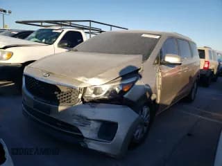 ✅ 2016 Kia Sedona LX • VIN: KNDMB5C19G6120271 • Лот: 81701235. Опубликован ранее на Copart с пробегом 149 226 миль. Бесплатный доступ к архиву аукционных продаж из США и подробный отчёт об истории автомобиля на DreamBid. Изображение 1.