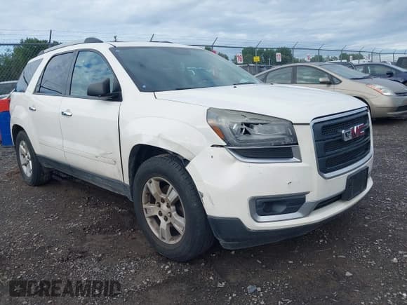 ✅ 2015 GMC Acadia SLE • VIN: 1GKKVPKD1FJ304254 • Lot: 43050523. Listed on IAAI with 183,007 mi. Free auction sales archive from the USA and detailed vehicle history report at DreamBid. Image 6.