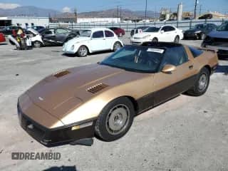 1984 Chevrolet Corvette with VIN 1G1AY078XE5131027, listed as a Copart auction lot 70553405 with 126,563 mi miles and Clean title. Bid and sale history available at DreamBid. Image 1.