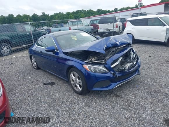 ✅ 2017 Mercedes-Benz C 300 • VIN: WDDWJ4KB1HF337238 • Lot: 42835904. Listed on IAAI with 103,527 mi. Free auction sales archive from the USA and detailed vehicle history report at DreamBid. Image 1.