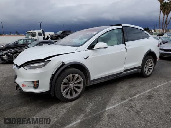 ✅ 2017 Tesla Model X 90D • VIN: 5YJXCBE29HF041283 • Lot: 69864222. Listed on Copart with 51,218 mi. Free auction sales archive from the USA and detailed vehicle history report at DreamBid. Image 1.