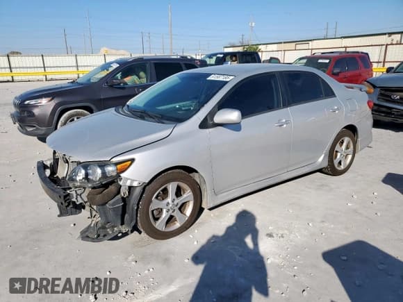 ✅ 2012 Toyota Corolla LE • VIN: 2T1BU4EEXCC913173 • Lot: 91587185. Listed on Copart with 105,827 mi. Free auction sales archive from the USA and detailed vehicle history report at DreamBid. Image 1.