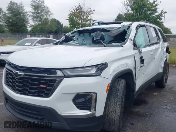 2023 Chevrolet Traverse RS with VIN 1GNEVJKW5PJ321333, listed as a IAAI auction lot 43193569 with 33,003 mi miles and . Bid and sale history available at DreamBid. Image 17.