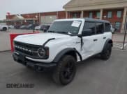 ✅ 2024 Ford Bronco Black Diamond • VIN: 1FMDE1BH4RLA71687 • Lot: 43107780. Listed on IAAI with 29,456 mi. Free auction sales archive from the USA and detailed vehicle history report at DreamBid. Image 2.