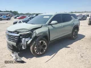 2025 Chevrolet Equinox FWD LT с VIN 3GNAXHEG3SL193410, выставлен на аукционе Copart как лот 53045635 с пробегом 506 миль миль и Списание • Salvage title. История ставок и продаж доступна на DreamBid. Изображение 1.