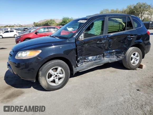 ✅ 2008 Hyundai Santa Fe GLS • VIN: 5NMSG13D28H158358 • Lot: 68291434. Listed on Copart with 184,687 mi. Free auction sales archive from the USA and detailed vehicle history report at DreamBid. Image 1.