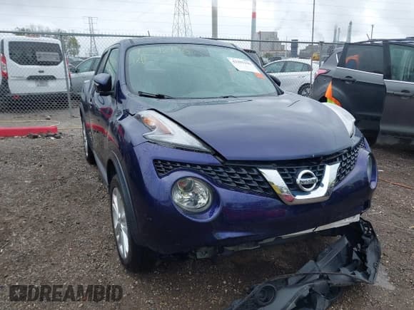 ✅ 2015 Nissan Juke Nismo • VIN: JN8AF5MV6FT564821 • Lot: 43392196. Listed on IAAI with 98,673 mi. Free auction sales archive from the USA and detailed vehicle history report at DreamBid. Image 1.