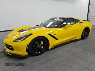 ✅ 2015 Chevrolet Corvette 3LT • VIN: 1G1YF2D74F5105830 • Lot: 74052814. Wystawiony na Copart z przebiegiem 13 994 mil. Bezpłatny archiwum sprzedaży aukcyjnych z USA i szczegółowy raport historii pojazdu na DreamBid. Zdjęcie 1.