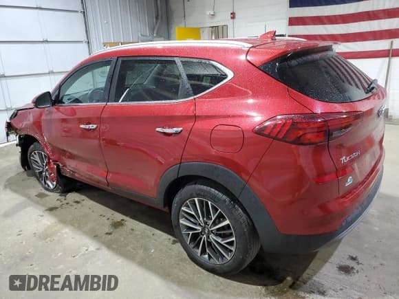 ✅ 2021 Hyundai Tucson Limited • VIN: KM8J3CALXMU384112 • Лот: 69563665. Опубликован ранее на Copart с пробегом 32 339 миль. Бесплатный доступ к архиву аукционных продаж из США и подробный отчёт об истории автомобиля на DreamBid. Изображение 2.