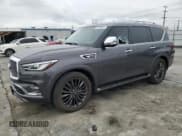 ✅ 2022 Infiniti QX80 Sensory • VIN: JN8AZ2BE3N9292992 • Lot: 45180465. Listed on Copart with 22,318 mi. Free auction sales archive from the USA and detailed vehicle history report at DreamBid. Image 1.