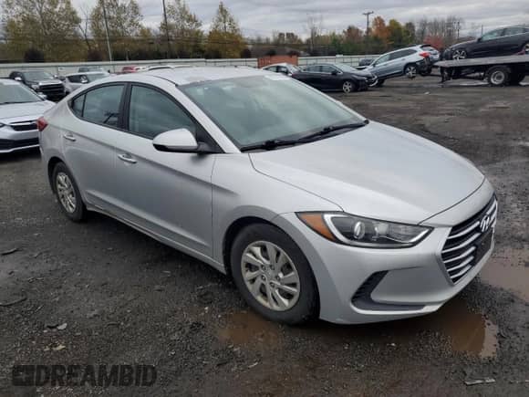 2017 Hyundai Elantra SE with VIN 5NPD74LF1HH163565, listed as a Copart auction lot 90787205 with 147,034 mi miles and Clean title. Bid and sale history available at DreamBid. Image 4.