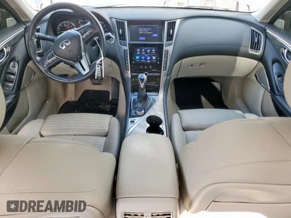 ✅ 2019 Infiniti Q50 Sport • VIN: JN1EV7AR5KM553092 • Lot: 64687545. Listed on Copart with 69,700 mi. Free auction sales archive from the USA and detailed vehicle history report at DreamBid. Image 8.