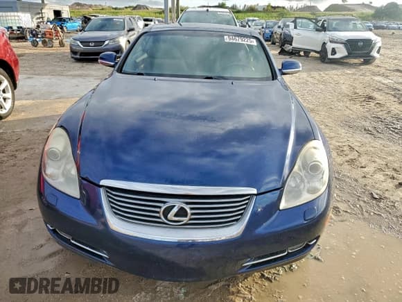 ✅ 2006 Lexus SC 430 • VIN: JTHFN48Y869007715 • Lot: 94679225. Wystawiony na Copart z przebiegiem 166 345 mil. Bezpłatny archiwum sprzedaży aukcyjnych z USA i szczegółowy raport historii pojazdu na DreamBid. Zdjęcie 5.