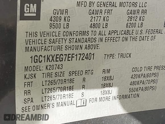 ✅ 2014 Chevrolet Silverado 2500HD High Country • VIN: 1GC1KXEG7EF172401 • Lot: 43634524. Wystawiony na IAAI z przebiegiem 171 448 mil. Bezpłatny archiwum sprzedaży aukcyjnych z USA i szczegółowy raport historii pojazdu na DreamBid. Zdjęcie 9.
