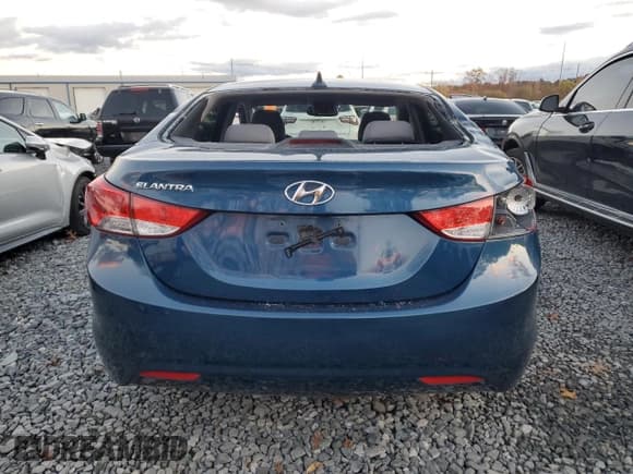 ✅ 2013 Hyundai Elantra GLS • VIN: KMHDH4AE2DU998223 • Lot: 91435515. Listed on Copart with 100,545 mi. Free auction sales archive from the USA and detailed vehicle history report at DreamBid. Image 6.