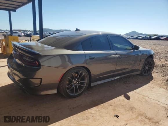 ✅ 2022 Dodge Charger Scat Pack • VIN: 2C3CDXGJ6NH257633 • Лот: 81899995. Опубликован ранее на Copart с пробегом 14 200 миль. Бесплатный доступ к архиву аукционных продаж из США и подробный отчёт об истории автомобиля на DreamBid. Изображение 3.