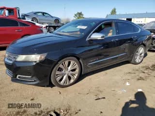 ✅ 2014 Chevrolet Impala LTZ • VIN: 2G1155S3XE9101286 • Лот: 75254104. Опубликован ранее на Copart с пробегом 183 185 миль. Бесплатный доступ к архиву аукционных продаж из США и подробный отчёт об истории автомобиля на DreamBid. Изображение 2.