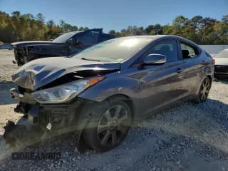 ✅ 2012 Hyundai Elantra GLS • VIN: 5NPDH4AE2CH116027 • Lot: 86859435. Listed on Copart with 95,463 mi. Free auction sales archive from the USA and detailed vehicle history report at DreamBid. Image 1.