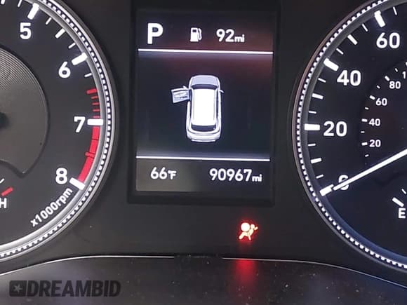 ✅ 2019 Hyundai Santa Fe SE • VIN: 5NMS23AD0KH001108 • Лот: 43396108. Опубликован ранее на IAAI с пробегом 90 967 миль. Бесплатный доступ к архиву аукционных продаж из США и подробный отчёт об истории автомобиля на DreamBid. Изображение 15.