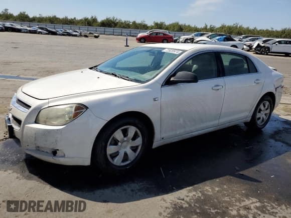✅ 2008 Chevrolet Malibu 1FL • VIN: 1G1ZG57B38F198050 • Lot: 72620974. Listed on Copart with 273,078 mi. Free auction sales archive from the USA and detailed vehicle history report at DreamBid. Image 1.