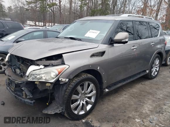✅ 2013 Infiniti QX56 • VIN: JN8AZ2NF4D9531159 • Lot: 41510201. Listed on IAAI with 127,040 mi. Free auction sales archive from the USA and detailed vehicle history report at DreamBid. Image 18.