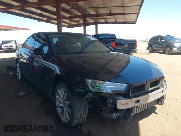 ✅ 2017 Audi A4 Premium • VIN: WAUGNAF48HN025580 • Lot: 42852712. Listed on IAAI with 65,783 mi. Free auction sales archive from the USA and detailed vehicle history report at DreamBid. Image 1.