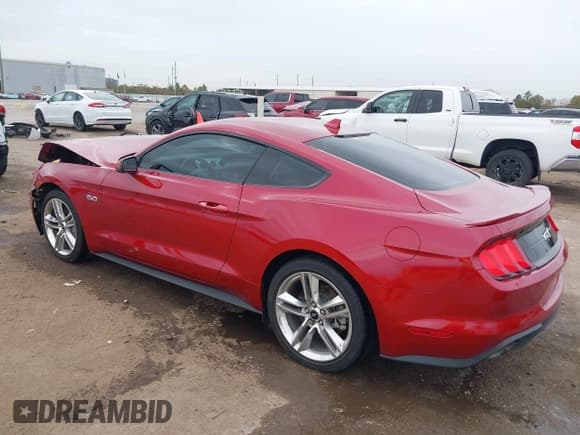 ✅ 2020 Ford Mustang GT • VIN: 1FA6P8CF7L5182295 • Lot: 41006471. Listed on IAAI with 8,583 mi. Free auction sales archive from the USA and detailed vehicle history report at DreamBid. Image 3.