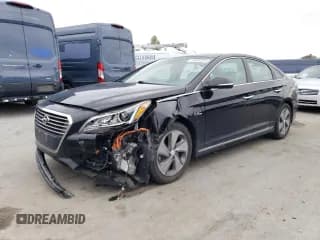 ✅ 2016 Hyundai Sonata • VIN: KMHE14L26GA031485 • Лот: 51050224. Опубликован ранее на Copart с пробегом 91 551 миль. Бесплатный доступ к архиву аукционных продаж из США и подробный отчёт об истории автомобиля на DreamBid. Изображение 1.
